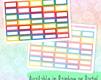Pegatinas para planificador de cajas de primos de Hobonichi