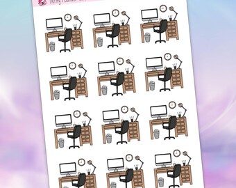 Work from Home Planner Stickers