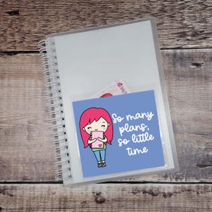 Tanti piani Planner adesivo tascabile