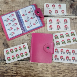 Lily Mini Wallet, Álbum de Adesivos de Personagens