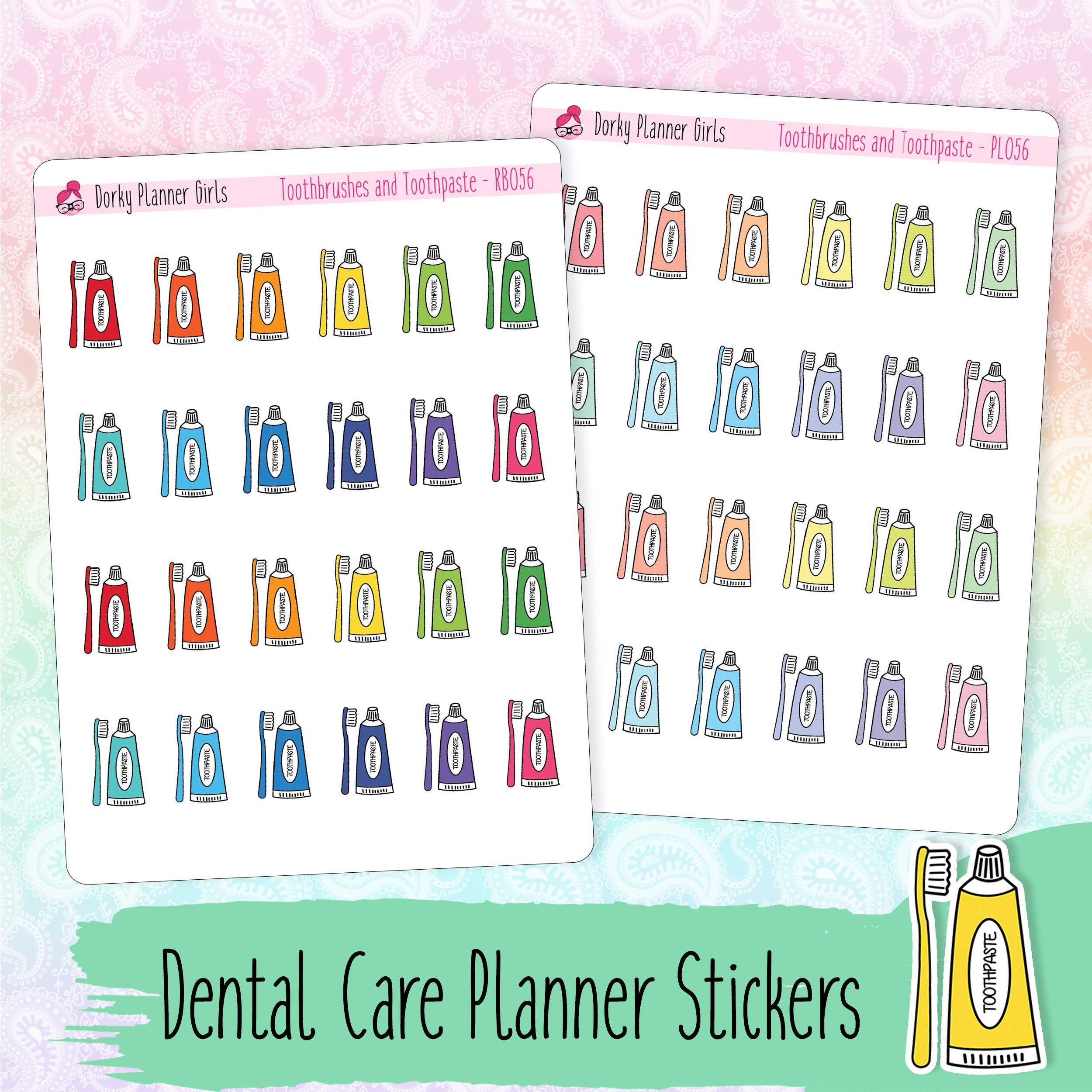 Dentist Planner Stickers - Etsy