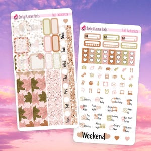 Fall Fashionista Hobonichi Weeks Kit