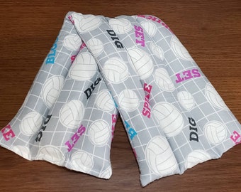 Microwaveable Rice Heating Freezer Pad - Volleyball