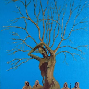The Oak Folk - Giclee Print from Original Oil Painting