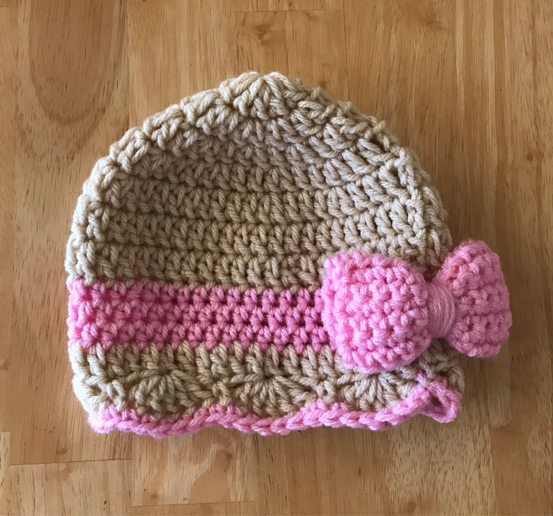 Baby Bow Hat - Etsy