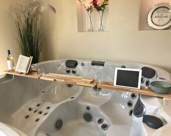 Jacuzzi Caddy - Hot Tub floating table - Relaxing Bath Tray for Whirlpool and Swimming pool