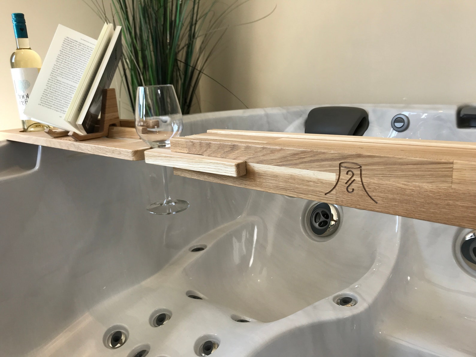 Jacuzzi Caddy Hot Tub Floating Table Relaxing Bath Tray Etsy