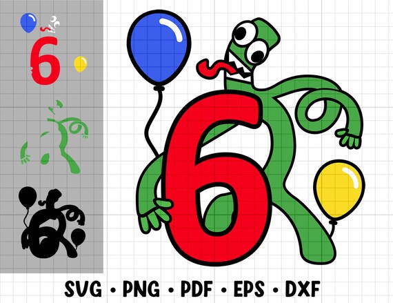 Green Rainbow Friends Svg, Green From Rainbow Friends Svg, Rainbow Friends  Svg, Png Eps File