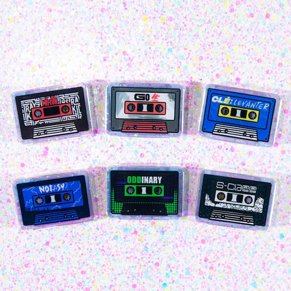 SKZ Stay Shoe Charms | Stray Kids Merch | Album Cassette Tapes Charms | Kpop Merch