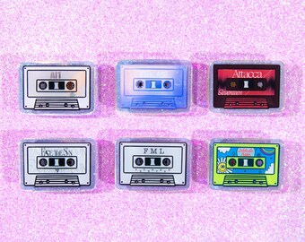 SVT Carat Shoe Charms | Seventeen Merch | 17 Merch | Album Cassette Tapes Charms | Kpop