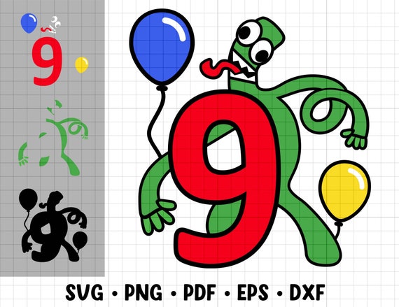 Green Rainbow Friends Svg, Green From Rainbow Friends Svg, Rainbow Friends  Svg, Png Dxf Eps, Instant Download