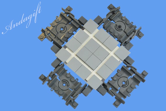 lego train track crossover