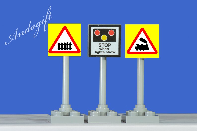 Lego Building Toys Lego Level Crossing Train Sets City Train Sign Car Road Signs Toys Hobbies Lego Building Toys Lego Level Crossing Train Sets City Train Sign Car Road Signs Toys Hobbies