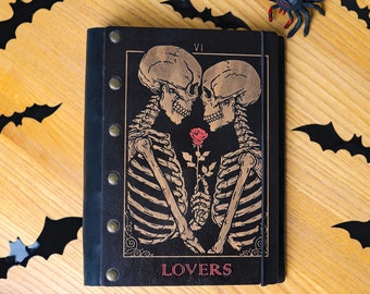 Halloween Recipe Book Custom Recipe Book Blank Cookbook Wooden Recipe Book Recipe Book Binder Birthday Gift for Mom Daughter Sister