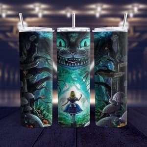 Alice in Wonderland Tumbler.