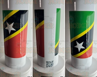 St. Christopher (St. Kitts) & Nevis Flag Tumbler
