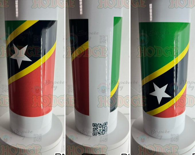 St. Christopher (St. Kitts) & Nevis Flag Tumbler