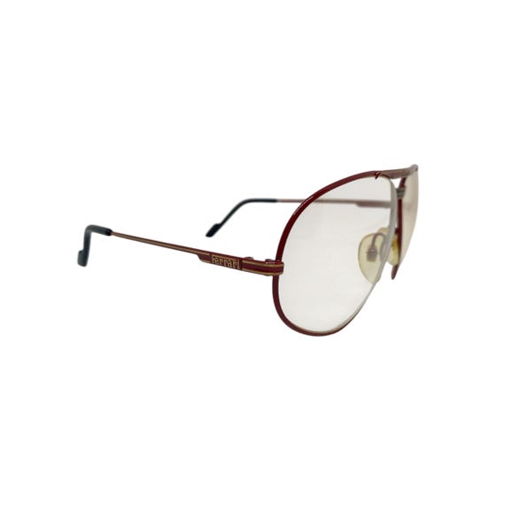 ? Ferrari F12 Vintage Sunglasses - Red Vintage Ferrari F12 80 main image 4