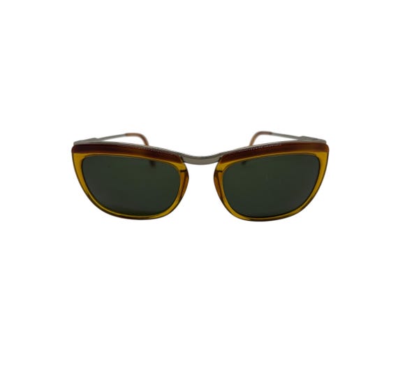Vintage Romeo Gigli Sunglasses, Unisex Model, Eye Rockabilly Pin