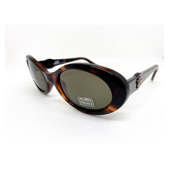 Versace vintage sunglasses women's glasses brown … - image 1