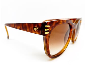 Vintage Christian Lacroix Tortoiseshell Sunglasses: 80s Designer Frames