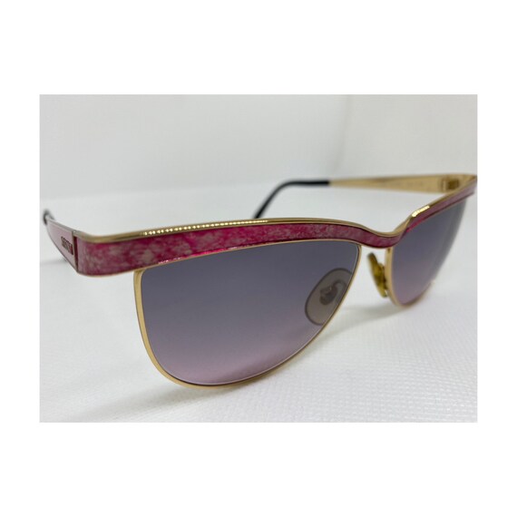 MISSONI occhiali da sole farfalla vintage raro oro e rosa M300 made in italy telaio Migos Rihanna nuovo obiettivo anni 90s missoni vintage Etsy Italia
