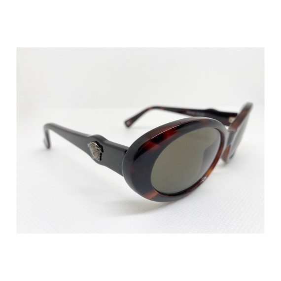 Versace vintage sunglasses women's glasses brown … - image 2