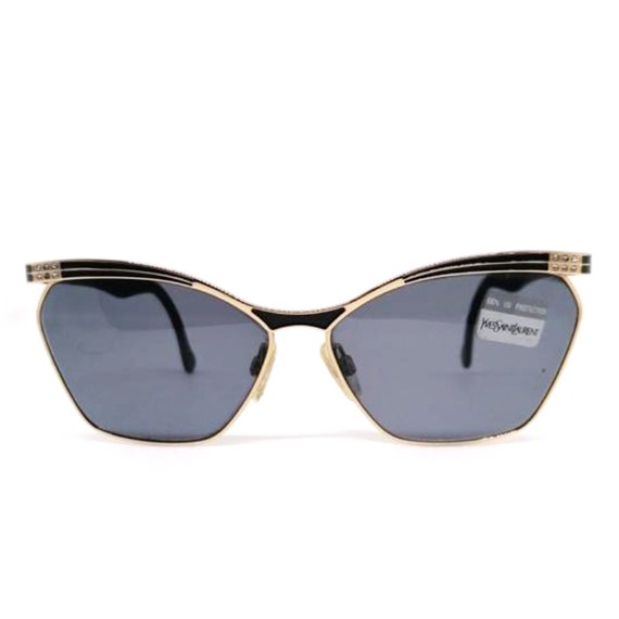 SAINT LAURENT YSL logo butterfly sunglasses Saint Laurent Butterfly Sunglasses | Liberty main image 2