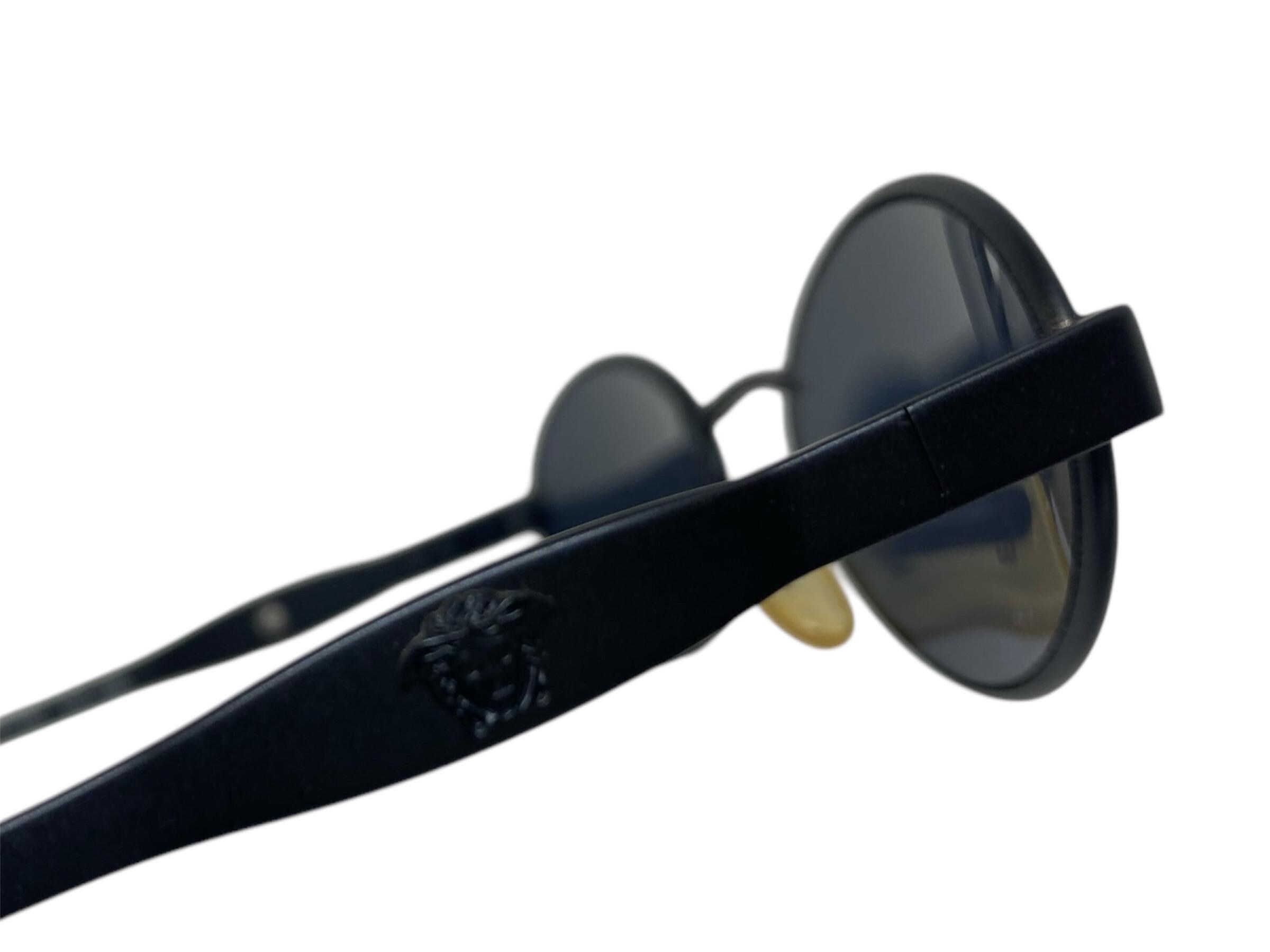 VERSACE ヴェルサーチ オーバル型 サングラス ヴィンテージ S14 Gianni