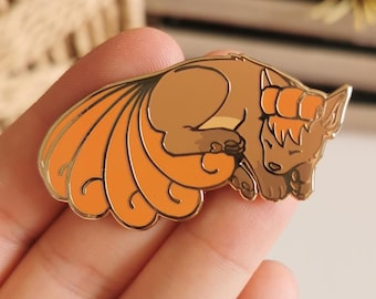 Spinka z twardego szkliwa Sleeping Vulpix | Zwykła lub błyszcząca