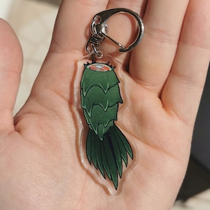 Rathian tail | Acrylic charm keychain