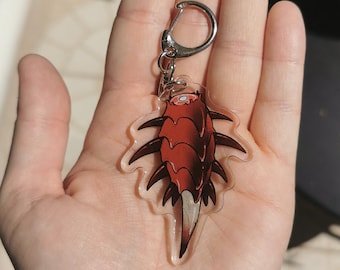 Rathalos tail | Acrylic charm keychain
