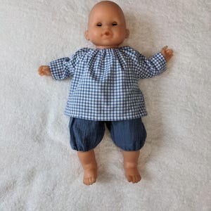 Clothes for large Corolle baby doll 36 cm