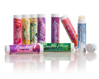 9 Variety Pack Naturally Scented Lip balm