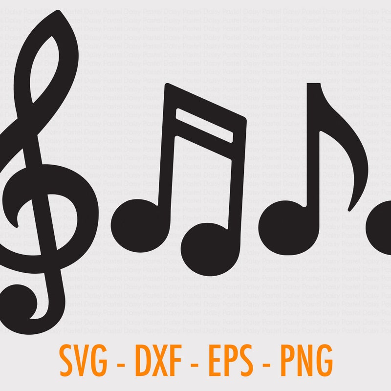 Music Notes Svg - Etsy