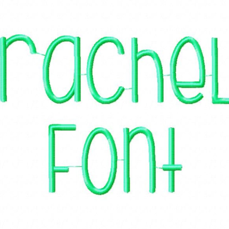 Ms Rachel Font - Etsy