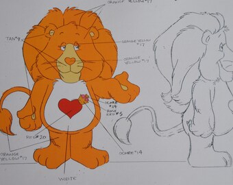 care bear cousins braveheart lion