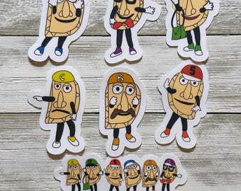 Pittsburgh Pierogie sticker pack