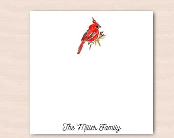family note pad, tear Off Notepad co worker Mothers day, Personalized To Do list pad, Cute desk note, cardinal desk decor, Grandmillennial