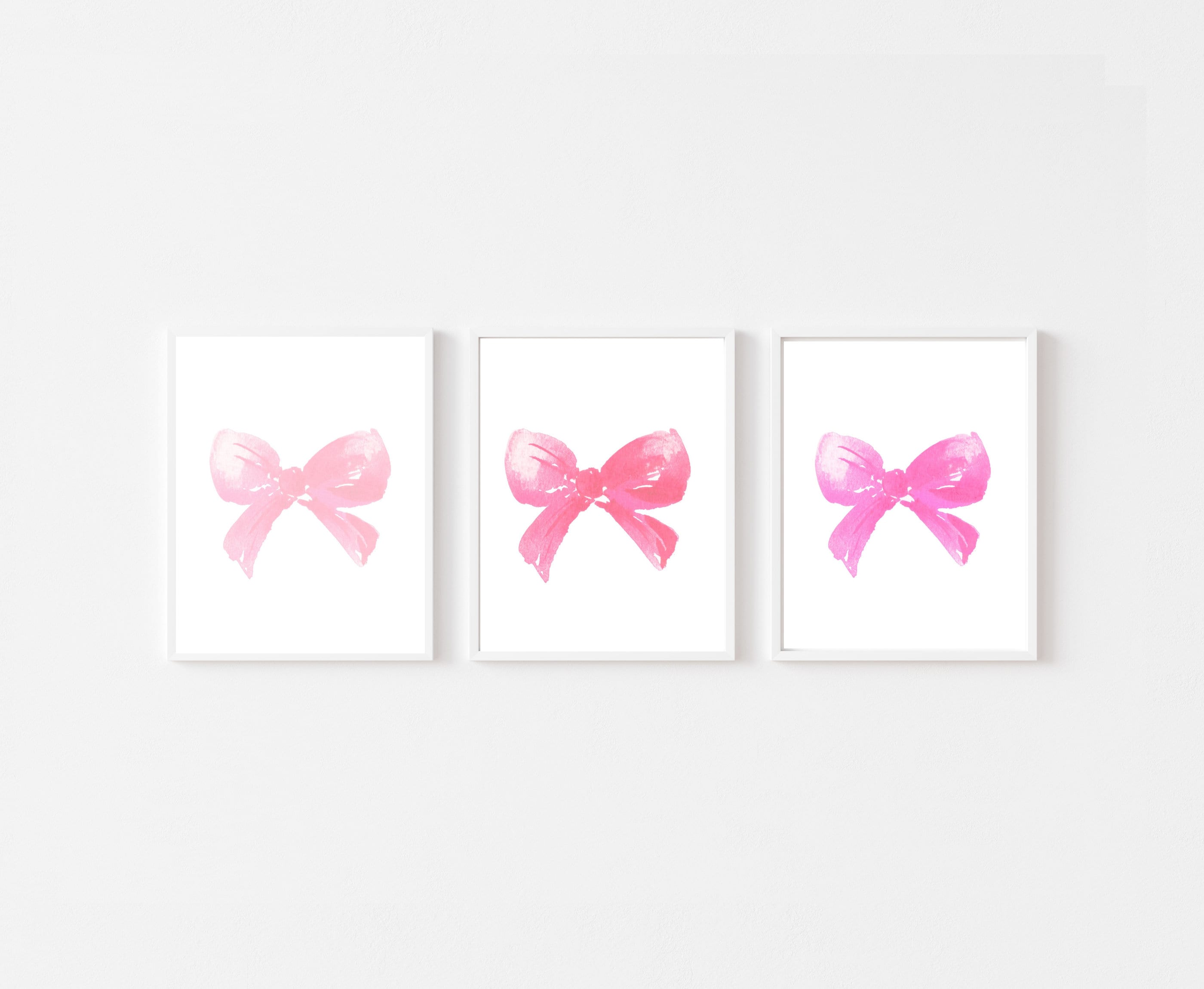 Classic Pink Bow Valentines for Kids - WH Hostess Social Stationery