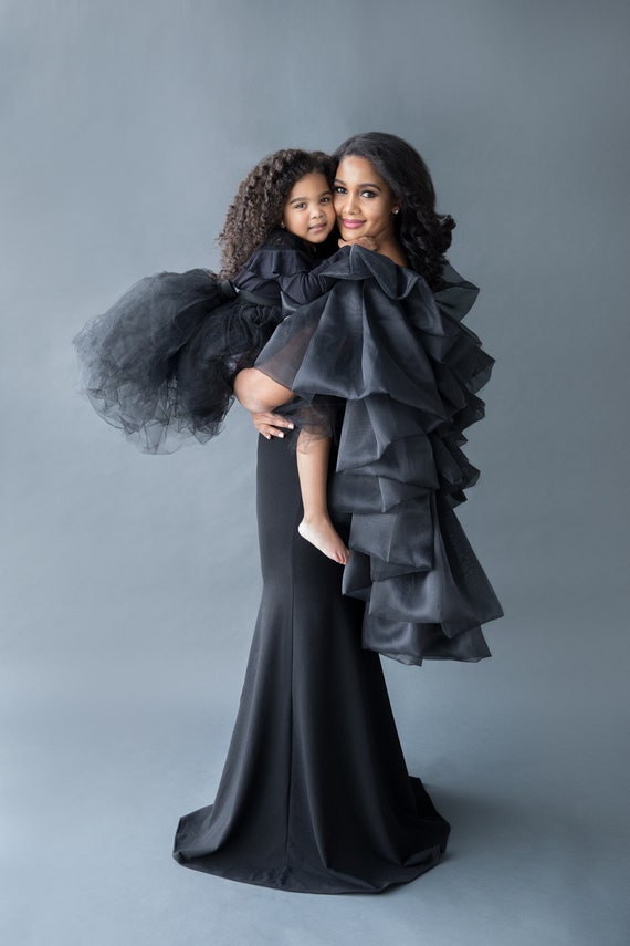 Black Engagement Dress for Photo Shoots ...