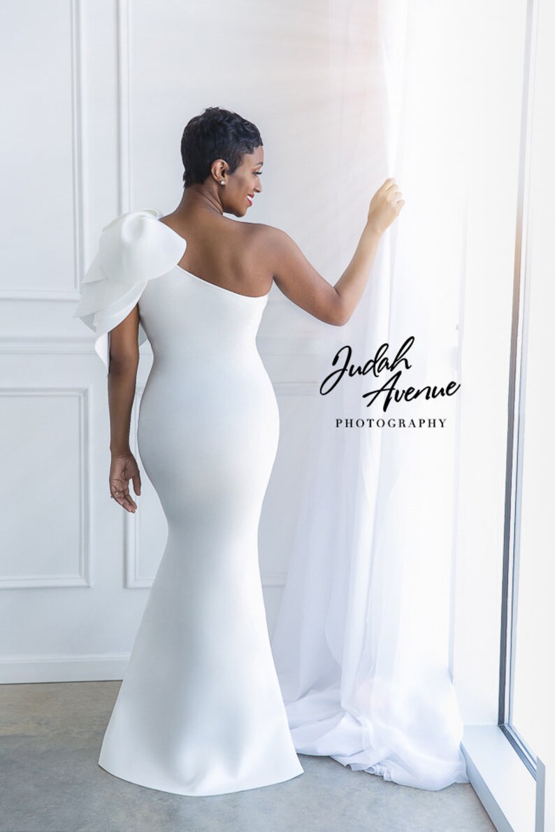 White Maternity Dress