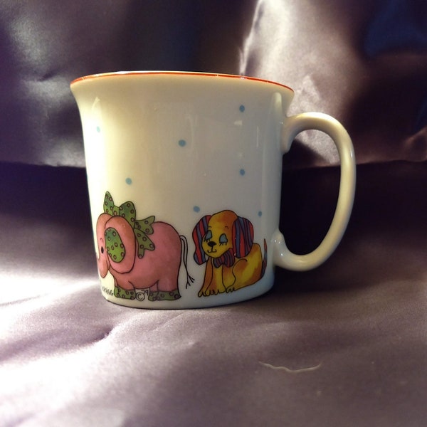 Lucy and Me Lucy Riggs Child's Rigglets Mug 1979 Enesco