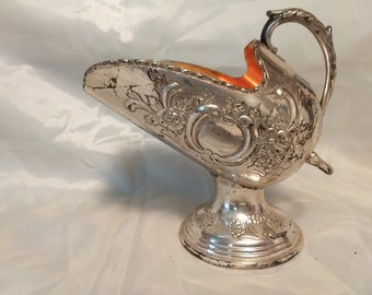 1940&#39;s Raimond Silver Plated Hollow ware Sugar Scuttle