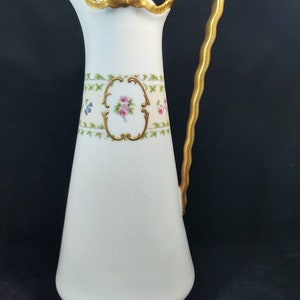 Antique Limoges Coronet Chocolate Pot