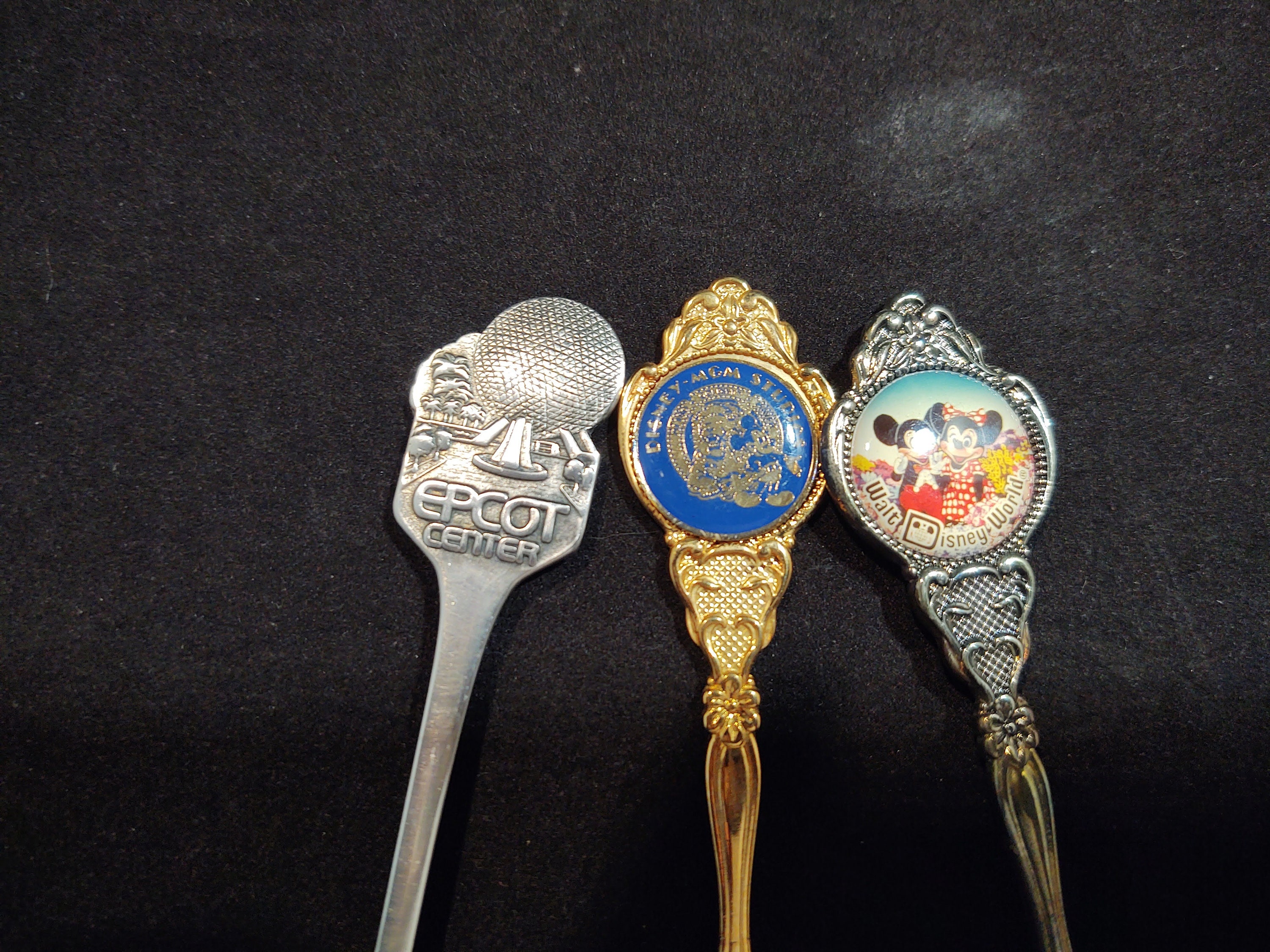 Set of 3 Vintage Walt Disney Souvenir Spoons - Etsy