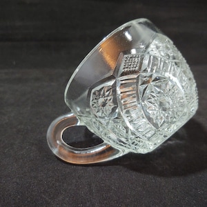 Vintage McKee The Concord Punch Cups in Clear, Set of 2