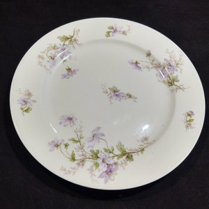 Antique CH Field Haviland Limoges Luncheon Plate Mark C-8