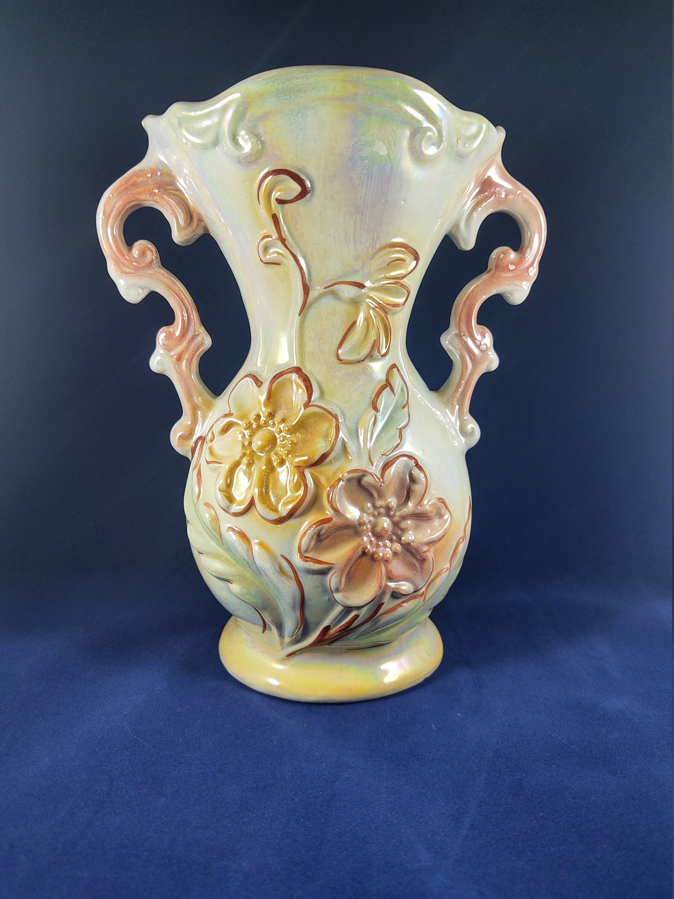 Lusterware Vase Made in Brazil Etsy