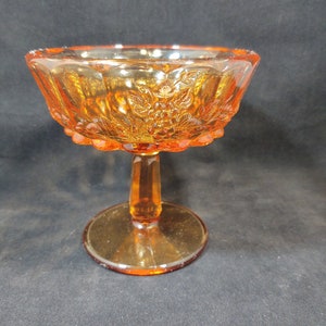 Westmoreland Golden Sunset Paneled Grape Champagne/Tall Sherbet